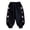 H162 Black, variant on SJLDQY Girls Sweatpants Wide Leg Comfy Joggers for Girls Casual Sweat Pants with Pockets