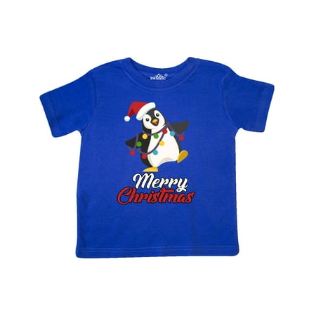 

Inktastic Merry Christmas Penguin Gift Toddler Boy or Toddler Girl T-Shirt