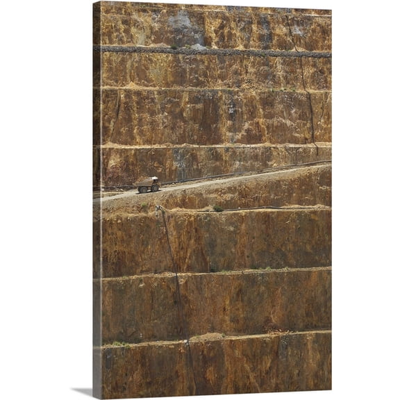 Great BIG Canvas | "Martha Gold Mine, Waihi, Coromandel, North Island, New Zealand" Canvas Wall Art - 20x30