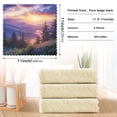 thumbnail image 6 of Yayeee 6 Pack Kitchen Dish Cloths for Washing Dishes Soft Absorbent Microfiber Towels, Beautiful Mountain, 6 of 9