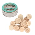 thumbnail image 1 of Mini Sweary Affirmation Discs, Wooden Positive Affirmation Chips Sweary Humorous Affirmation Discs for Regulating Emotions  Fun Parties, 1 of 7