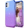 thumbnail image 1 of IBAOLEA Compatible with iPhone 11 6.1 inch (2019) Case Clear Slim Protective Phone Cover Blue, 1 of 7
