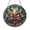 Acrylic 3.5 Inch, variant on Stained Glass Fleur-de-Lis Panel – Elegant New Orleans-Inspired Window Hanging