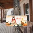 thumbnail image 4 of Happy Thanksgiving Bullmastiff with Turkey Pumpkins Autumn Vibes Landscape Wood Sign Dog Lover Hanging Wall Home Decor - 12018, 4 of 5