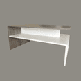 thumbnail image 5 of Mesa de Centro, Doble repisa, Bicolor, Minimalista. DECOMOBIL  Mesa de Centro, Doble repisa, Bicolor, Minimalista., 5 of 5