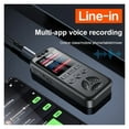 thumbnail image 4 of 32 Go/16 Go/8 Go Dictaphone avec Lecture Lecteur MP3 Activé par la Voix Réduction de Bruit Stylo d'Enregistrement, Triple Réduction de Bruit, 4 of 6