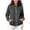 Dark Gray, variant on Windbreaker Jacket Women Stand Collar Long Sleeve Zip Up Jacket, Lightweight Coats with Pockets for Hiking