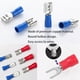 thumbnail image 4 of Terminales de crimpado eléctricos CHAO 15 tipos de terminales eléctricos automotrices 280 piezas, 4 of 4