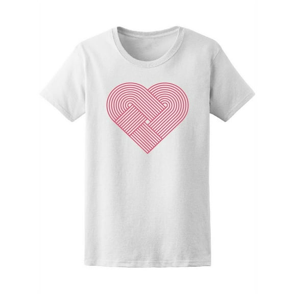 Heart Lines Icon Women's Tee - Image by Shutterstock
