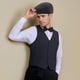 thumbnail image 3 of Boina en espiga para hombre, gorra para hombre, gorro cálido para mediana edad y ancianos, gorro de lana para otoño e invierno, 3 of 8