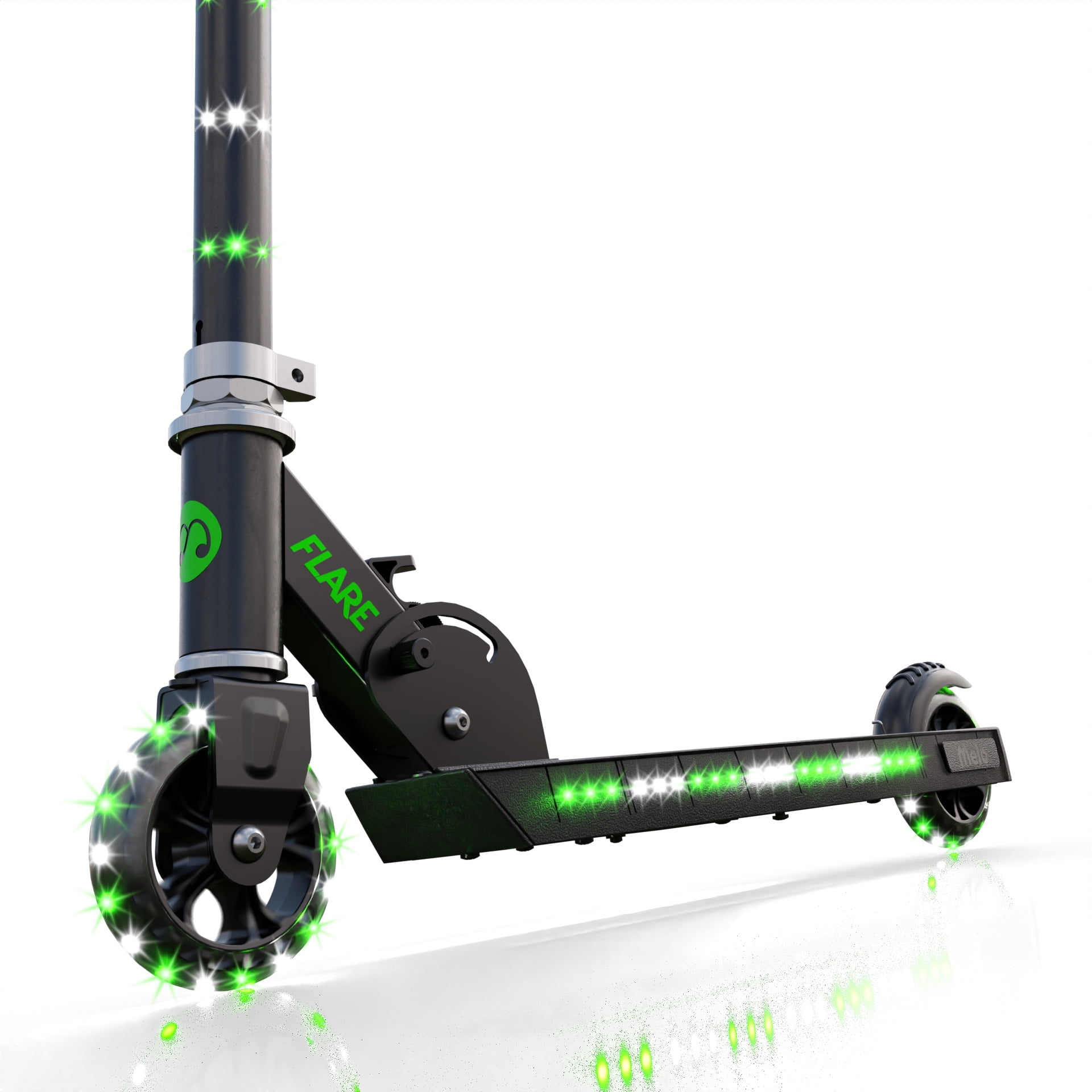 Melo Flare Light-Up Folding Kick Scooter for Kids Ages 2-14