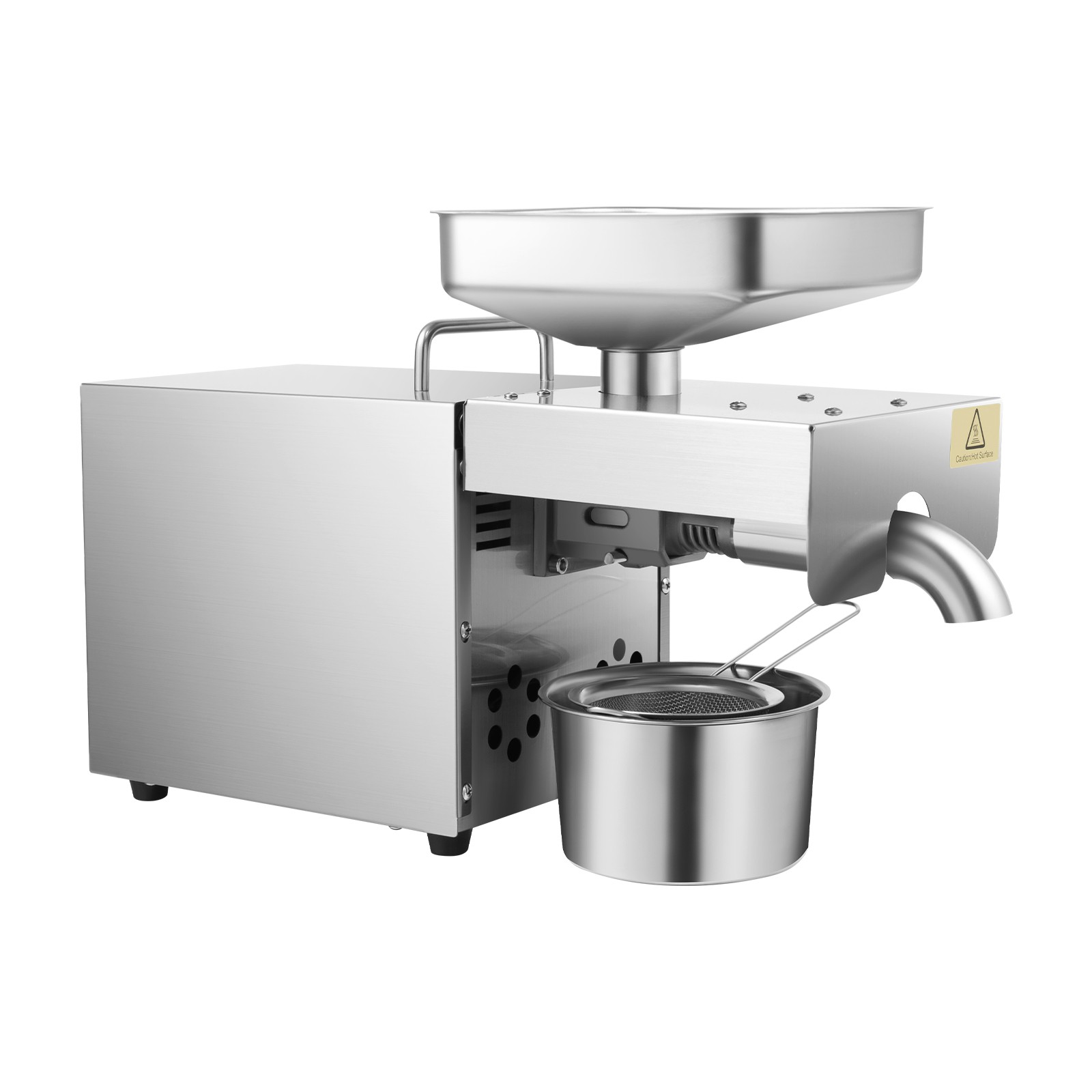 Automatic Oil Press Machine Cold Hot Oil Extractor Peanut Coconut Press for Pressing Various Materials