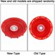 thumbnail image 4 of Cubierta del tanque IBC, tapa de la tapa del totalizador IBC para el tanque de agua líquida, plástico rojo 163 mm, 4 of 5