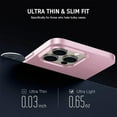 thumbnail image 2 of Dteck Case for iPhone 15,Shockproof Lightweight Hard PC Case Matte Slim Back Cover,Rosegold, 2 of 5