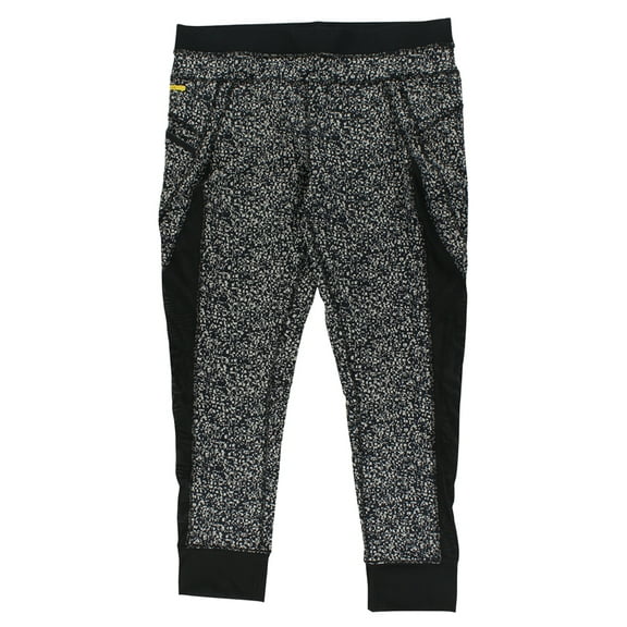 Lole Womens Burst Leggings Black Xl, Color: Black/White