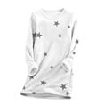 thumbnail image 4 of Bovemsi Womens Sweatshirts Women's Casual Cute Printed Long Sleeve Top Fall Fashion Outfits 2025 Clothes, 4 of 5