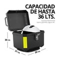 thumbnail image 3 of Caja Para Moto Maletero De Reparto Onof 32 Lts Impermeable, 3 of 8