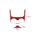 thumbnail image 3 of Real Bright Soft Car Interior Carbon Fiber Sticker DecorationRed Carbon Fiber Interior Floor Console Cupholder Cover For Dodge JourneyAuto Car Protection Interior Accessories, 3 of 8