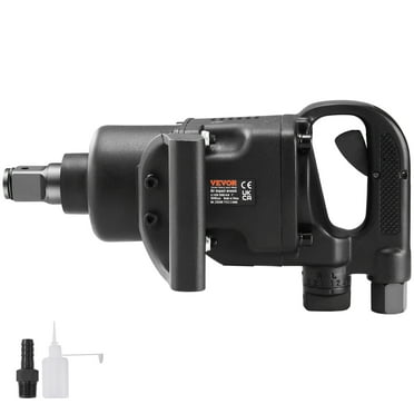 BENTISM 1 Inch Air Impact Wrench, Up to 2730 ft-lbs Reverse Torque Output 1" Pneumatic Impact Gun Lightweight w/ 2 Handles for Heavy Duty Repairs and Maintenance