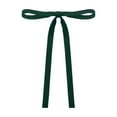 thumbnail image 2 of Forest Green Velvet Christmas Bows, Woodland Forest Green Bows for Christmas Ornaments, Wreaths, Gift Wrapping,Birthday Party Outdoor Indoor Decor, 2 of 6