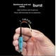 thumbnail image 4 of Flotador luminoso pequeño y corto para aguas poco profundas, llamativo, de alta sensibilidad, con boca deslizante, para pesca en el fondo, con agujero en la hierba, flotador electrónico especial para, 4 of 5