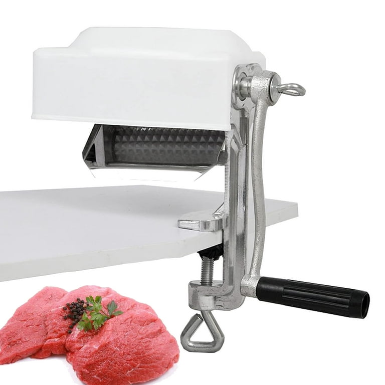 Practical Manual Meat Tenderizer Hand Crank Flatten Heavy Duty