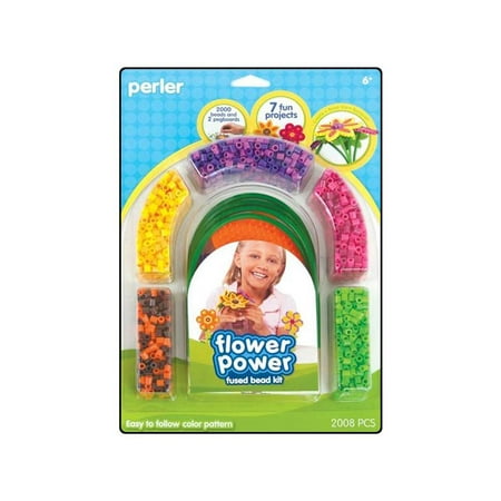 Perler Fused Bead Kit Flower Power