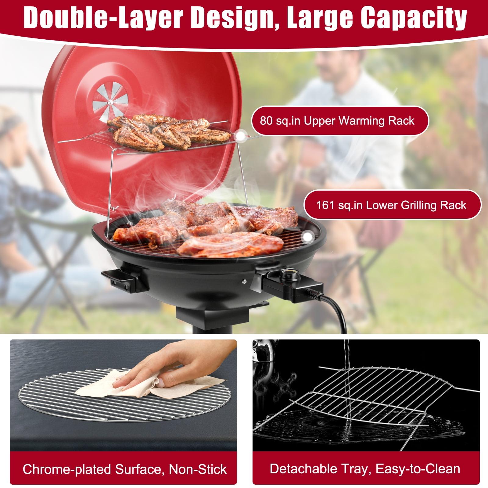 Better Chef Indoor Electric Barbecue Grill
