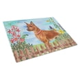 thumbnail image 1 of Carolines Treasures CK1218LCB Miniature Pinscher Planche à Découper en Verre à Ressort, Grande, 1 of 2