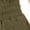 Green, variant on Cotton Linen Shorts for Women Summer Casual Elastic High Waist Wide Leg Loose Beach Shorts with Pockets