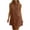 Brown, variant on Sleeveless Tank Dress for Women Back Keyhole Linen Solid Casual Mini Dresses A-Line Summer Beach Hawaiian Shift Sundresses