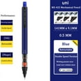 thumbnail image 1 of Mechanical Pencil Rotation Tip 0.5MM Retractable Lead Automatic Pencil Student Stationery Kuru Toga Sketch Drawing Writing Blue Pencil 1pcs, 1 of 6