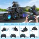 thumbnail image 3 of Motocicleta RC iappadore con luces RGB para niños de 4 a 12 años, 3 of 7