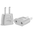 thumbnail image 4 of Toptekits (5 Pack)Travel Charger European Plug Adapter EU to US Plug Power Converter,Socket Plug Adapter Europe EU Euro to US Travel Charger AC Power Converter(White), 4 of 9