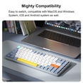 thumbnail image 1 of iBlancod Keyboard,Switches Mechanical 84 Support Tablet 3 75% Tablet Laptop 75% Low Profile Support Laptop Outemu 84 3 Low Profile Wireless Dsfen, 1 of 6