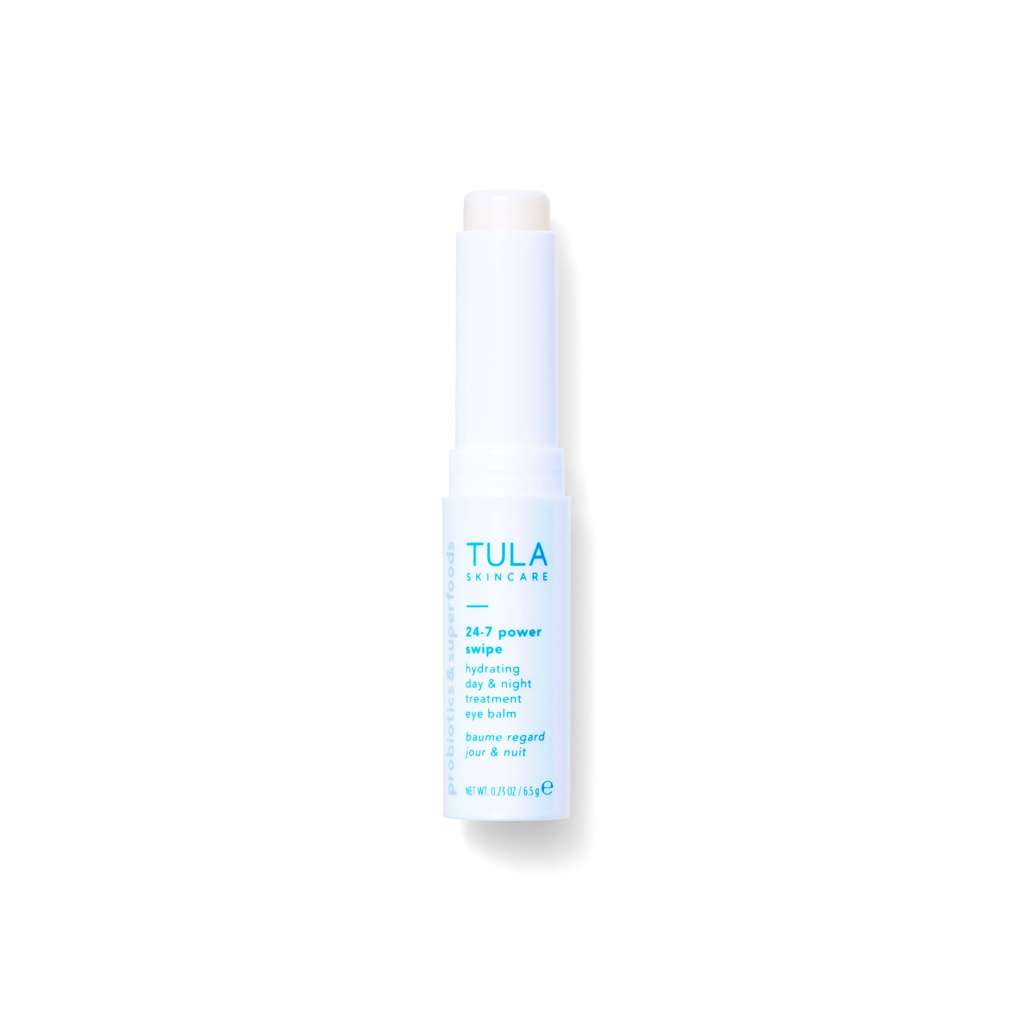 TULA Skin Care 24-7 Power Swipe Hydrating Day & Night Treatment Eye Balm, 0.23 oz