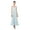 Blue, variant on Miss Lavish London Victorian Style Nightgown Sleeveless Long Sleepwear Women Cotton Plus Size Vintage Nightdress Peach 20
