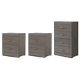 thumbnail image 2 of Set de Cajonera y 2 Buros Kirena Gris - Kessa Muebles, 2 of 5