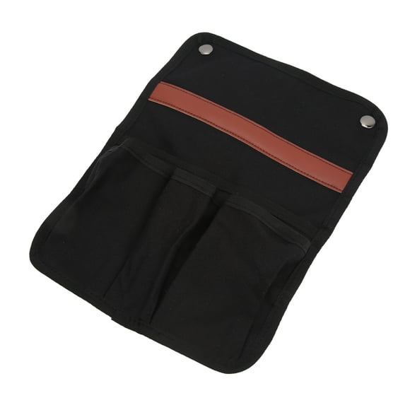 Chair Arm Pouch, Multifunction Camping Chair Armrest Storage Bag Easy To Install Canvas Durable Large Capacity For Home For Fishing