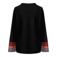 thumbnail image 5 of Birdeem Fashion Women Print Long Sleeve Comfortable Breathable O-Neck Shirt Tops, 5 of 5