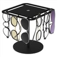 thumbnail image 4 of Soporte de AcríLico para Gafas de Sol, Estante de ExhibicióN Giratorio de 360 Grados, Organizador de Gafas, Capa ÚNica Negra, 4 of 5