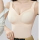 thumbnail image 3 of Ropa interior térmica para mujer, de invierno, de color sólido, cálida, sin costuras, resistente al frío, sin mangas, de poliéster., 3 of 3