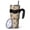 Brown Christmas Tree, variant on 40oz Tumbler,Brown Christmas Snowflake Pattern Insulated Tumblers with Removable Handle,Stainless Steel Double Vacuum Coffee Tumbler Cup with Straw for Home,Office,Travel,Party