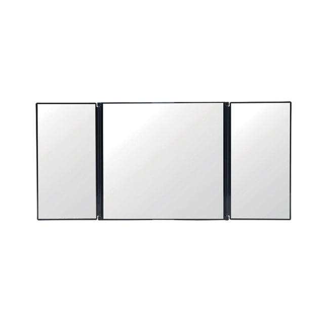 Espejo visera coche Car Visor Mirror Maquillaje Viajes Vanity Mirror Cosmetic Tríptico Auto Espejo Tomshoo Espejo visera coche