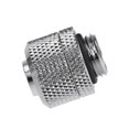 thumbnail image 1 of Kuymtek Rosca externa G1/4 para tubo blando de 9,5 x 12,7 mm, refrigeración por agua, plata Kuymtek Componentes de la computadora, 1 of 6