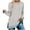 Gray, variant on Oversized Sweatshirt for Women Long Sleeve Round Neck Side Slits Casual Loose Fall Winter Solid Color Pullover Tops,Gray,2XL