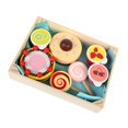 thumbnail image 1 of Simulación de alimentos Pretender Playset Preescolar Juguetes de aprendizaje Habilidad práctica Juguetes interactivos para niños Niñas Niños pequeños Baoblaze Juguetes de cocina, 1 of 8