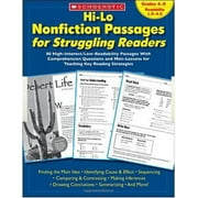 Scholastic Hi-Lo Nonfiction Passages for Struggling Readers, Grades 4 to 5