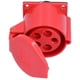 thumbnail image 2 of Toma de corriente industrial Trifásico de 5 pines Instalación oculta impermeable 32A 220‑380V/240‑415V, 2 of 8