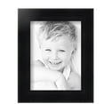 thumbnail image 2 of ArtToFrames 6" x 8" Satin Black Double Step Lip Picture Frame, 6x8 inch Black Wood Poster Frame (WOM-1418), 3 Pack, 2 of 6